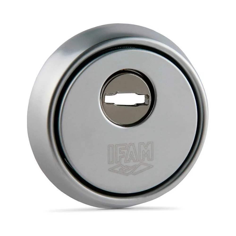 Escudo Es610cm. Acabamento Cromado. 64mm. Ifam