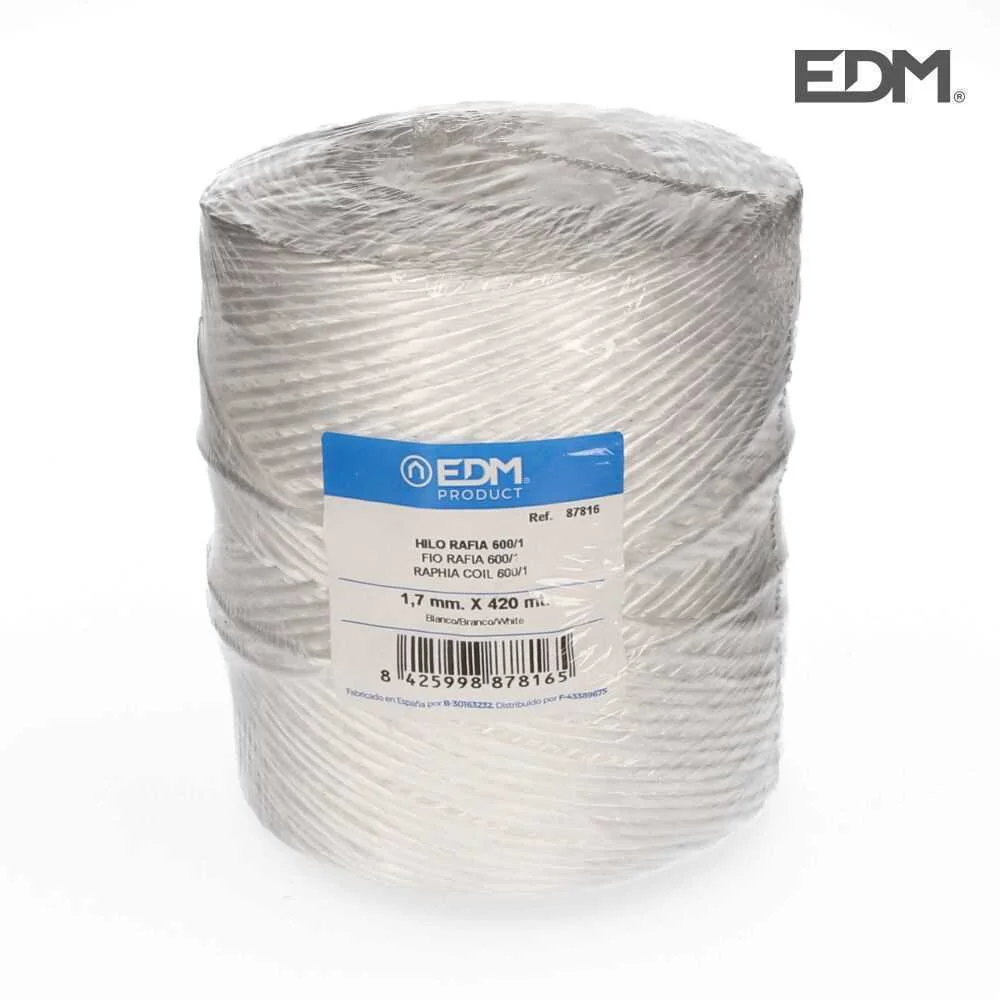 Fio Rafia 600/1 Bobian 750gm/420mts Branco
