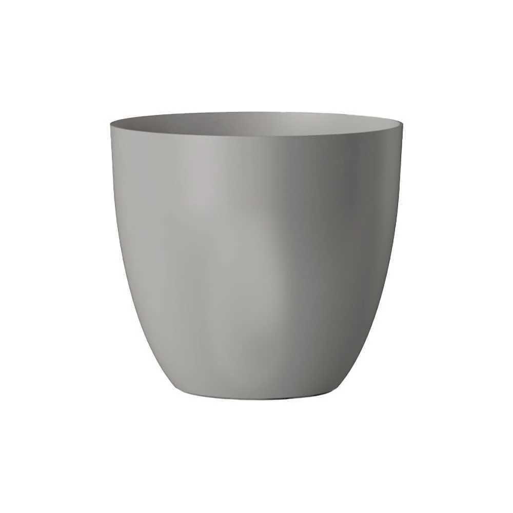 Vaso Tes Ø18cm Prata Plastiken