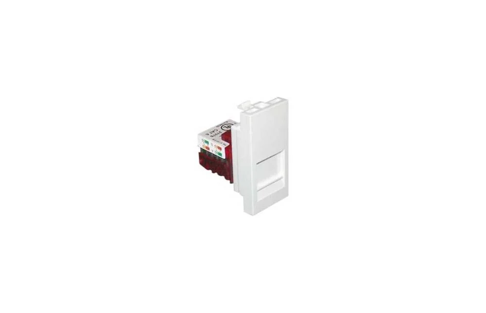 Módulo C/Conetor Rj45 Cat. 6 Utp - 1 Mód Br