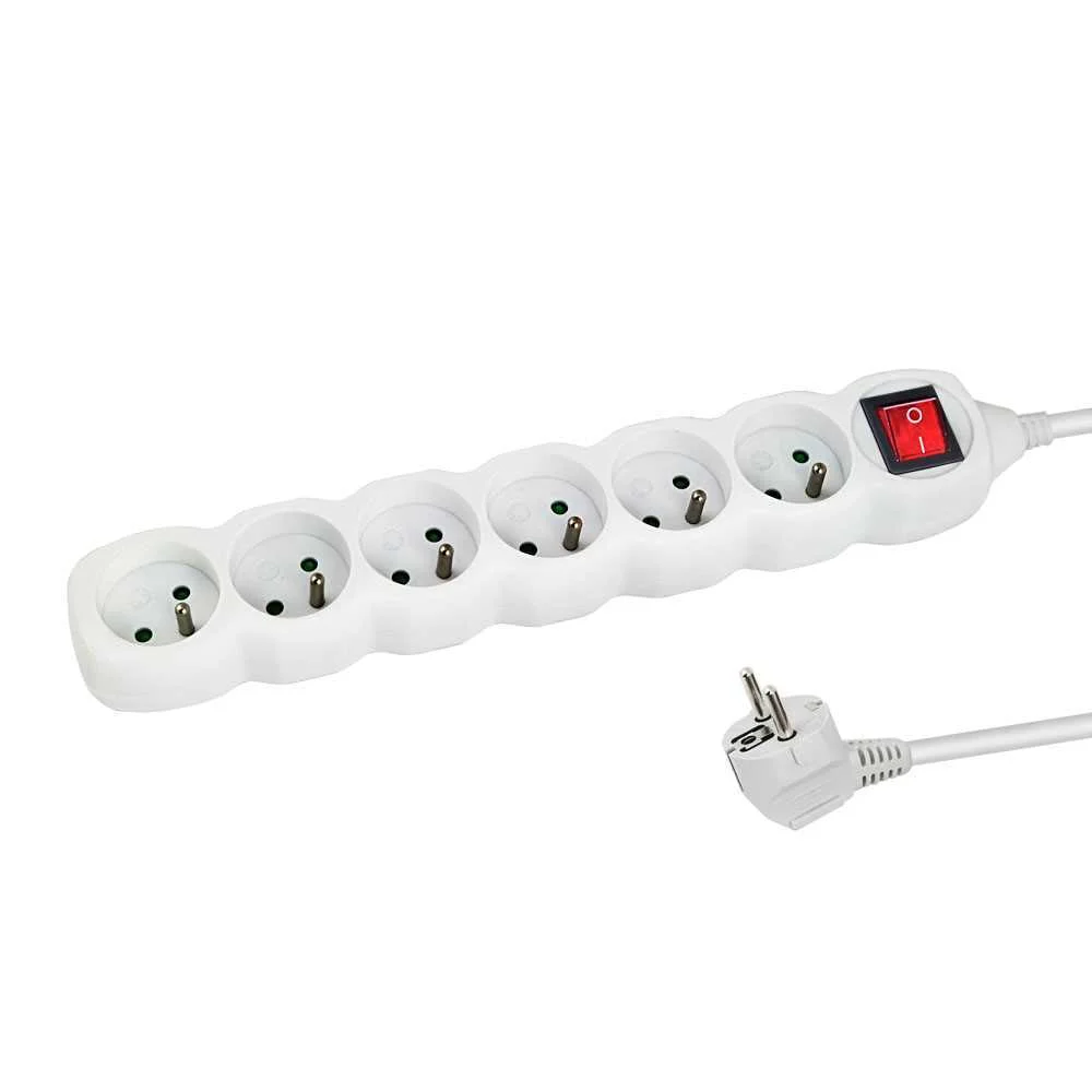 Esperanza Régua de Tomadas 6 Tomadas Interruptor .
