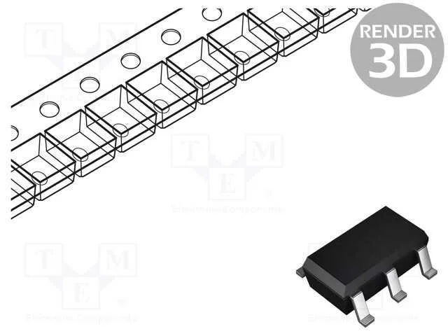 Ic: Power Switch, High-Side, 2,3a, Ch: 1, P-Chann.
