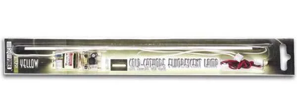 Lâmpada Tubular 180-800v Néon 10cm Amarela + Fonte