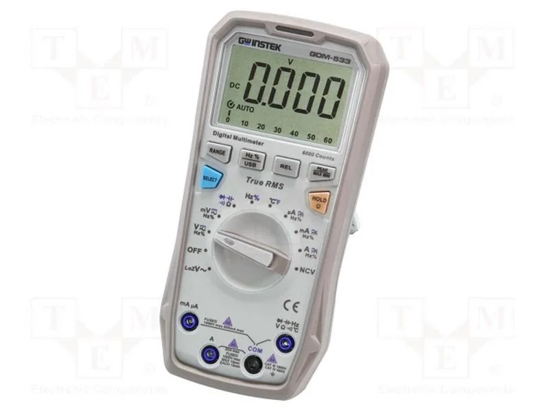 Multímetro Digital, Usb, Lcd, (5999), Barógrafo: .