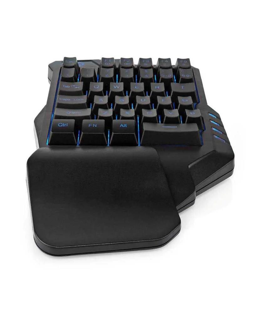 Teclado com Fios para Jogos Usb Tipo a Conjun.