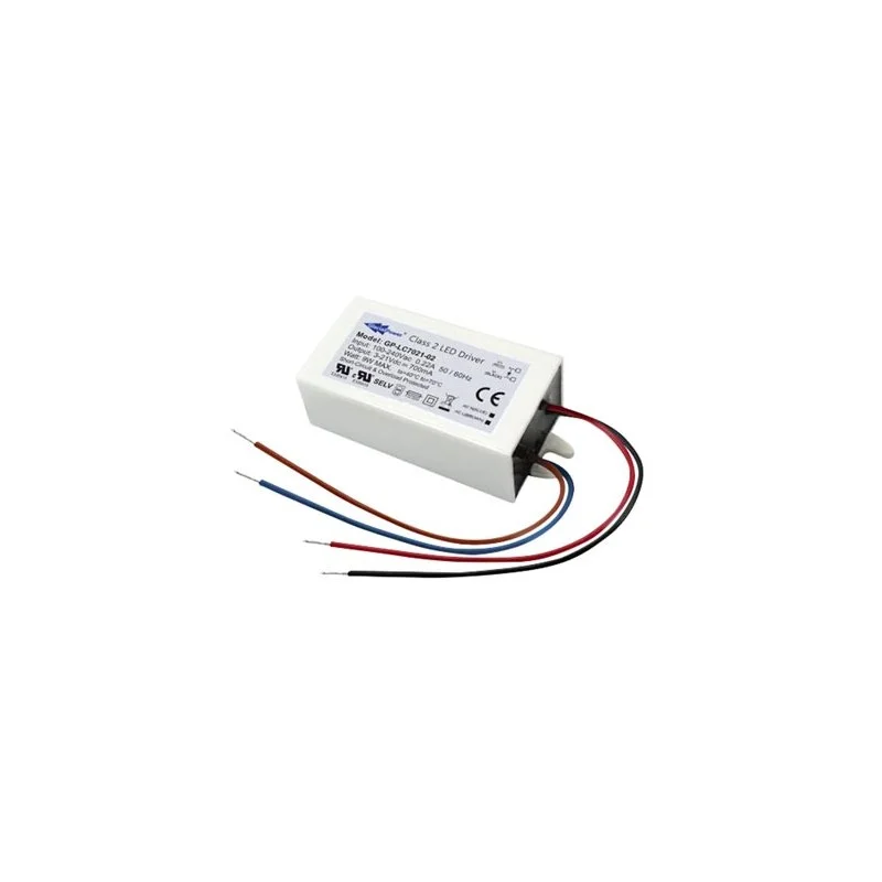 Fonte de Alimentação LED Saída Única 21 Vdc 9 W