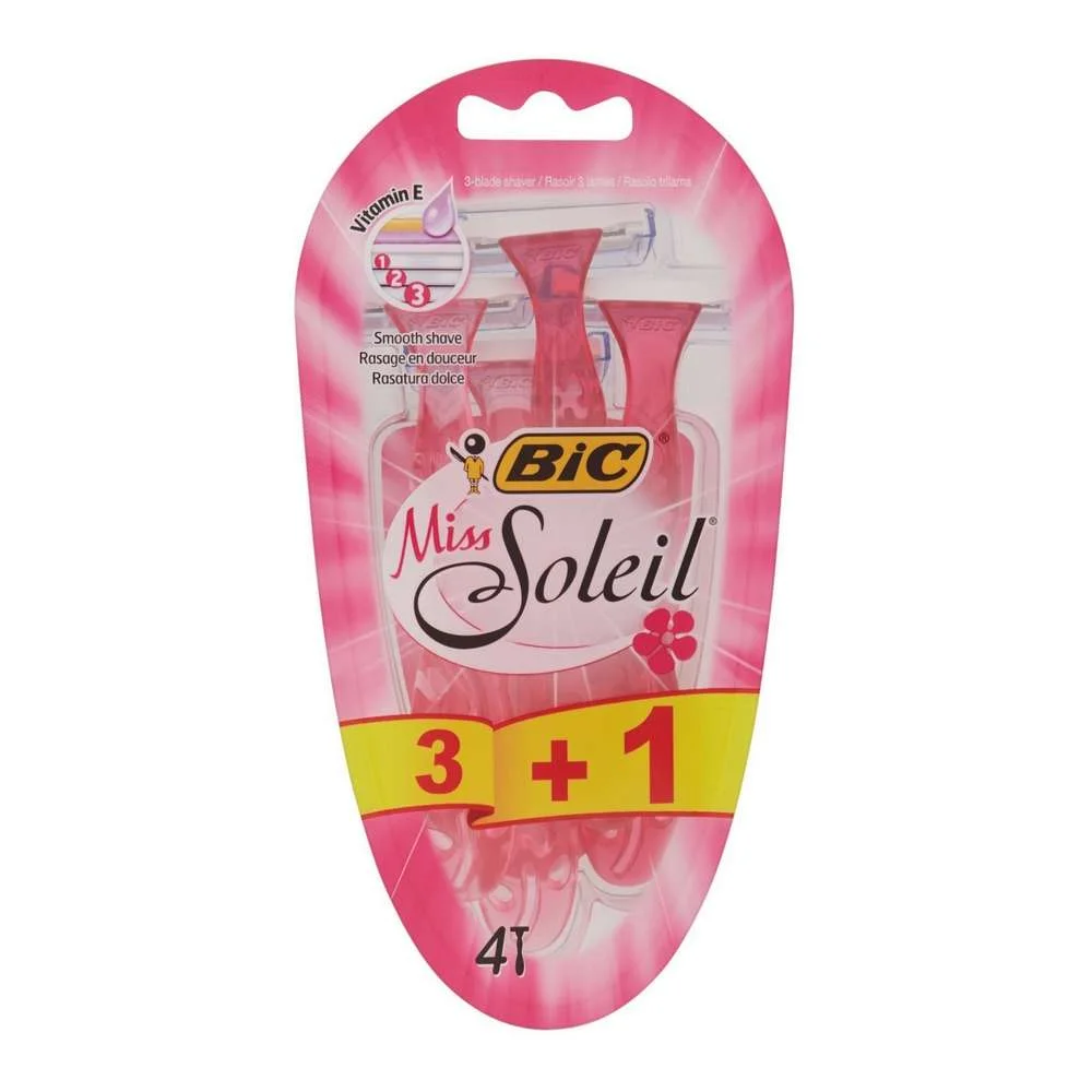 Máquina de Barbear Manual Bic Miss Soleil Mulher .