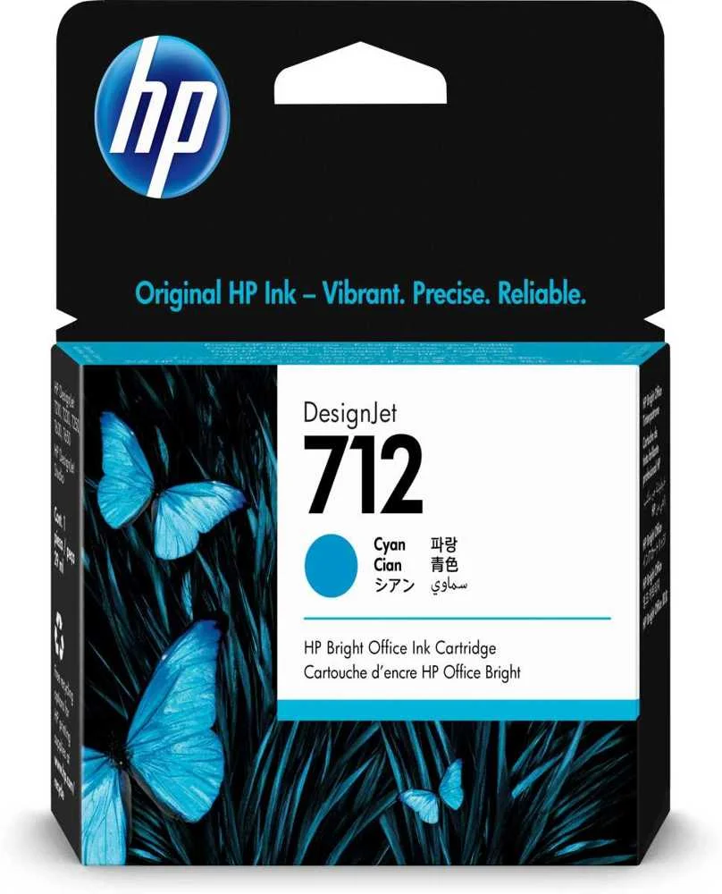 Hp Tinteiro Ciano Designjet 712 de 29 Ml