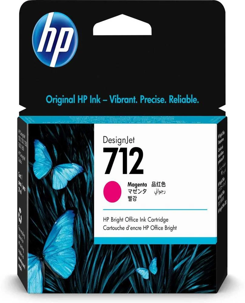 Hp Tinteiro Magenta Designjet 712 de 29 Ml