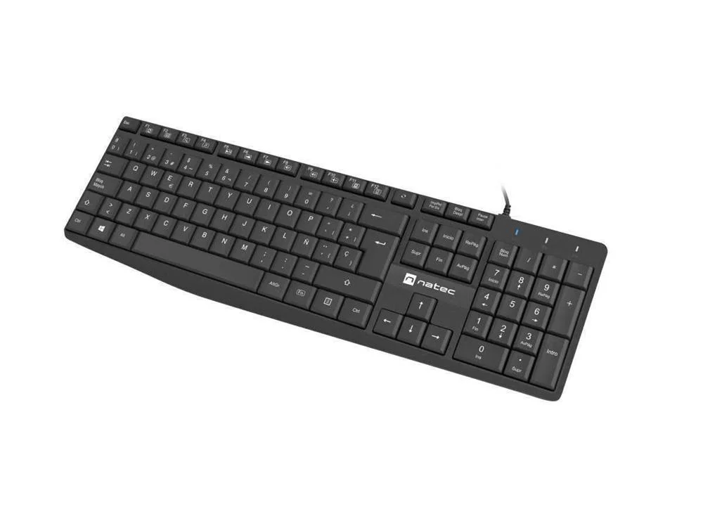 Natec Nkl-1948 Teclado Usb Qwerty Espanhol Preto