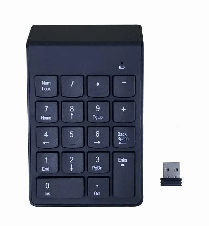Gembird Kpd-W-02 Teclado Numérico Notebook/Pc Blu.