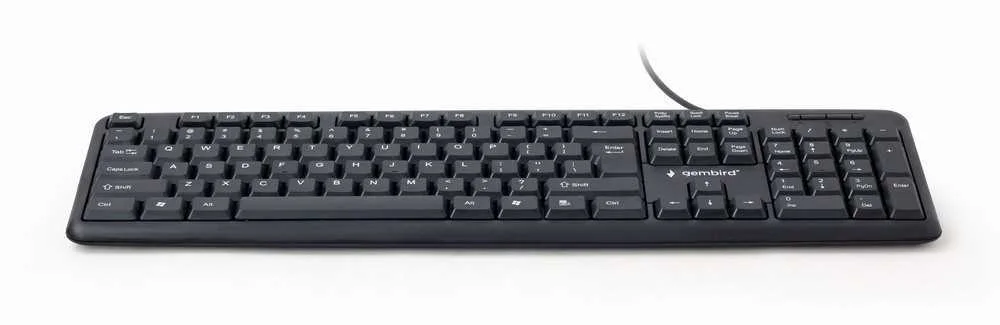 Gembird Kb-U-103-Ru Teclado Usb Qwerty Inglês, Ru.