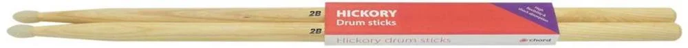Conjunto de 2 Baquetas para Bateria - 2b - Nylon