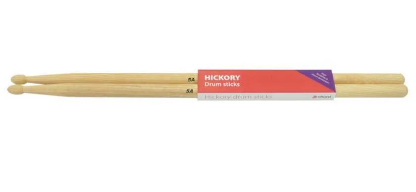 Conjunto de 2 Baquetas para Bateria - 5a - Nylon