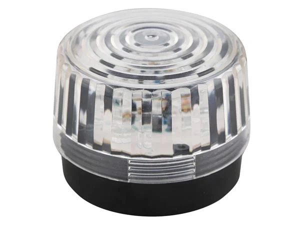 Luz LED Intermitente - Transparente - 12 Vdc - 1