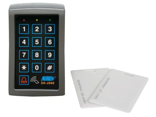 Teclado de Controlo de Acesso Digital com 3 Relés.