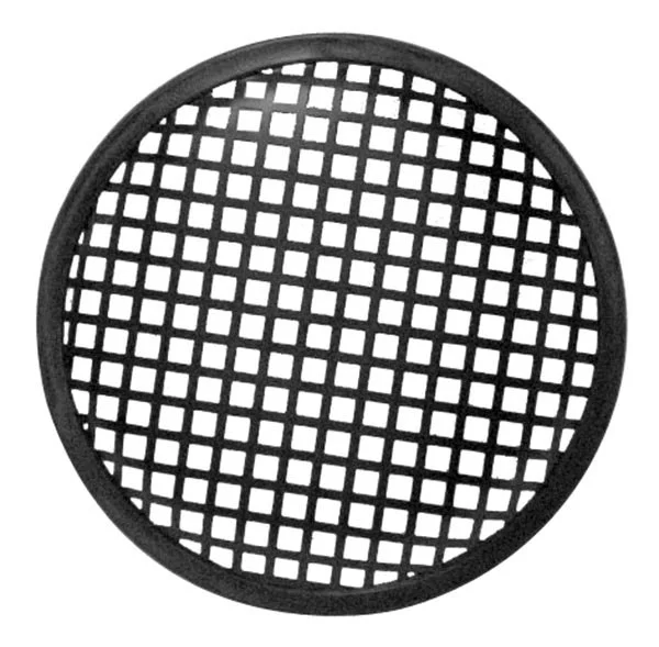 Grelha de 5" para Coluna em Metal Preto - 10 Unid.