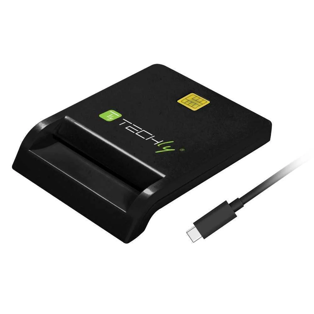 Techly I-Card Cam-Usb2tyc Leitor de Smart Card In.