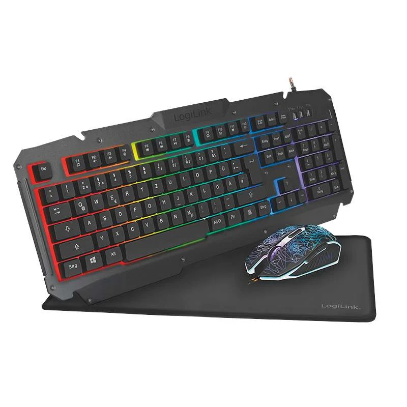 Logilink Id0185 Teclado Rato Incluído Usb Qwerty .