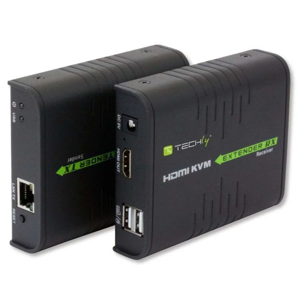Techly Idata Hdmi-Kvm2 Extensor Kvm Transmissor E.
