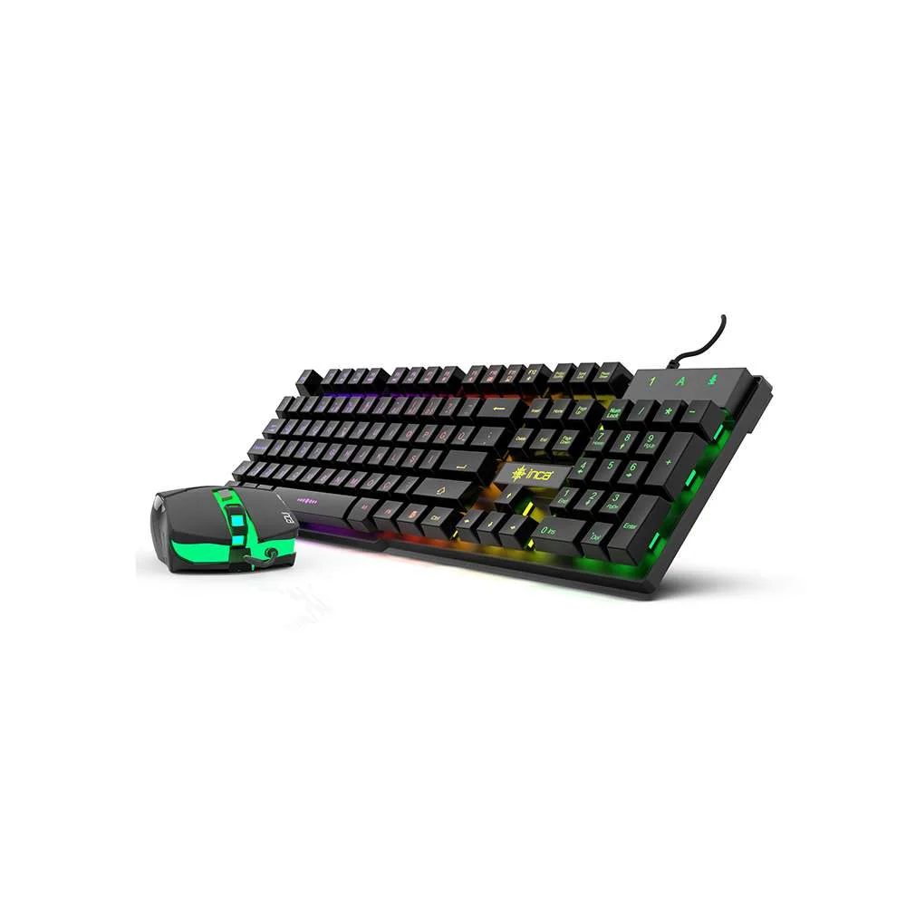 Inca Ikg-448 Teclado Rato Incluído Usb Preto