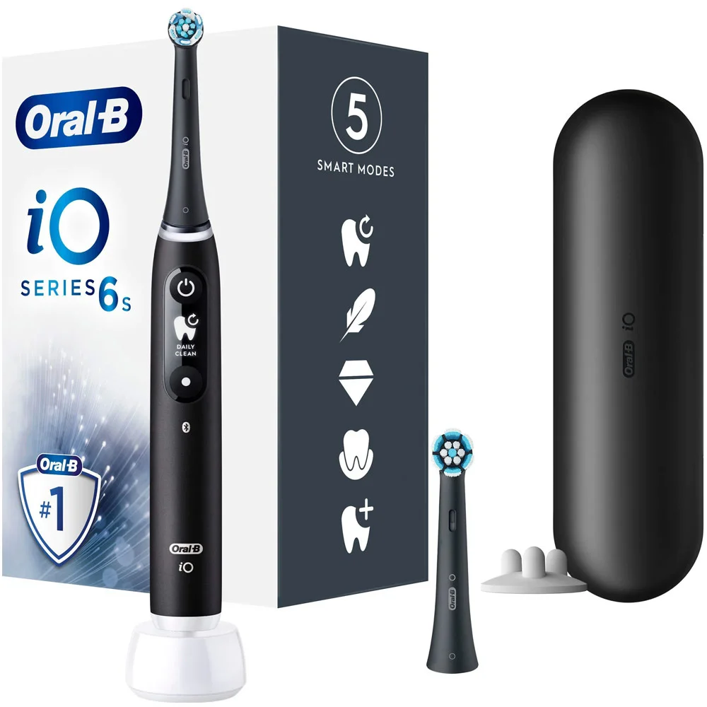 Escova Elétrica Oral-B Io6s Preto