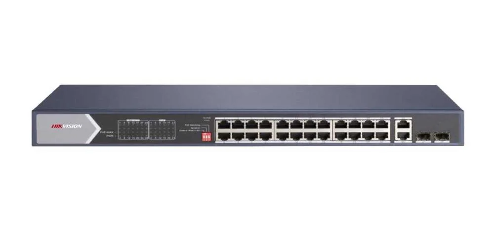Hikvision Ds-3e0528hp-E Switch de Rede Não-Gerido.