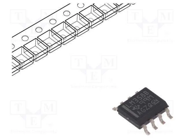Ic: Amplificador Operacional, 1,2mhz, Ch: 2, So8,.
