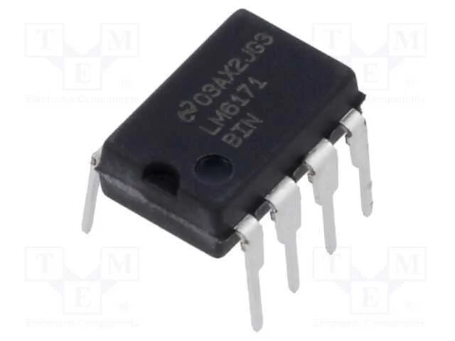 Ic: Amplificador Operacional, 100mhz, Ch: 1, Dip8