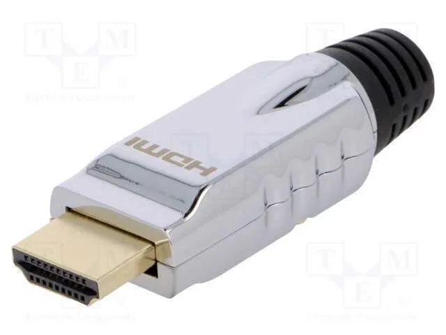 Conector: Hdmi, Ficha, Macho, com o Anel Protetor.