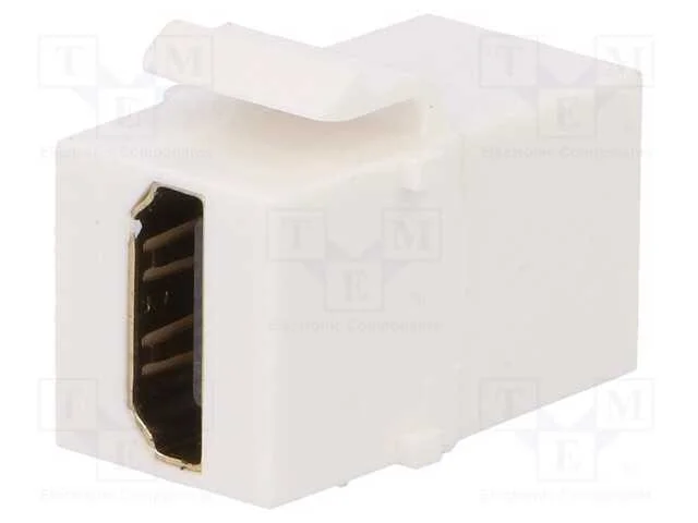 Conector, Tomada, Fêmea X2, Hdmi Tomada X2, Keyst.