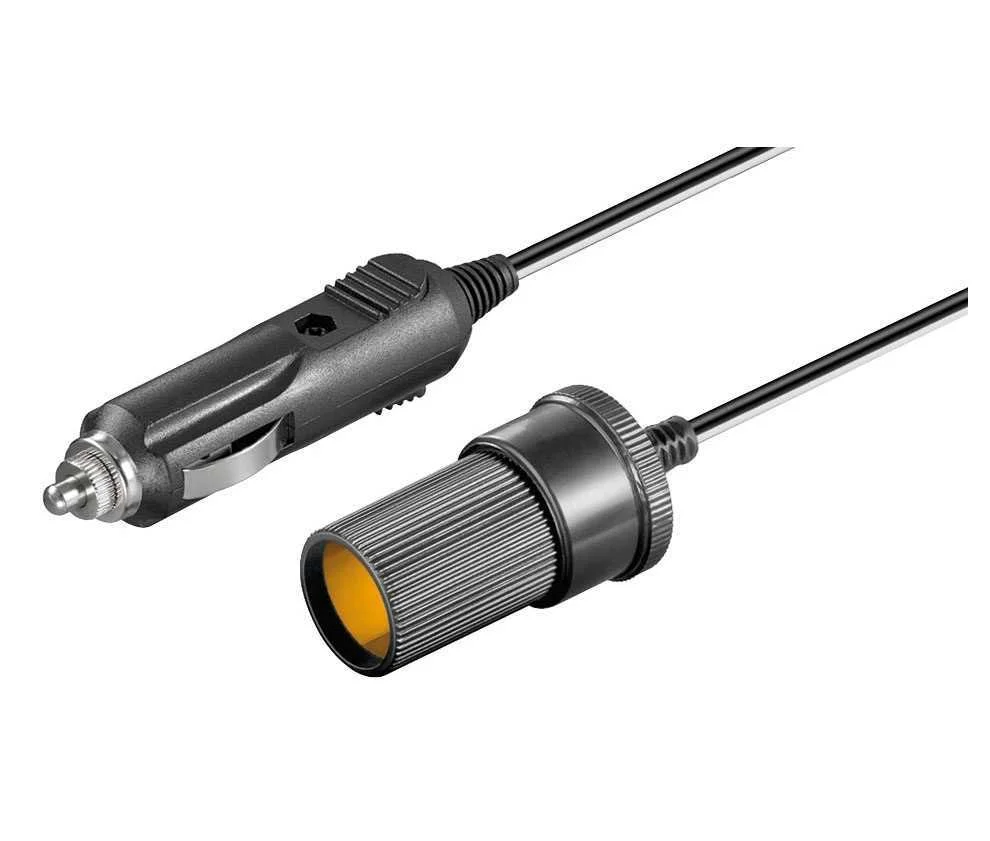 Conector de Isqueiro Macho para Fêmea 2,5a