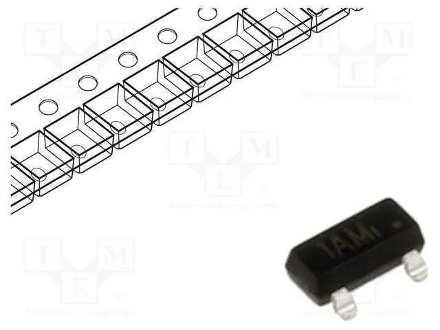 Transístor: Npn, Bipolar, 40v, 0,2a, 350mw, Sot23