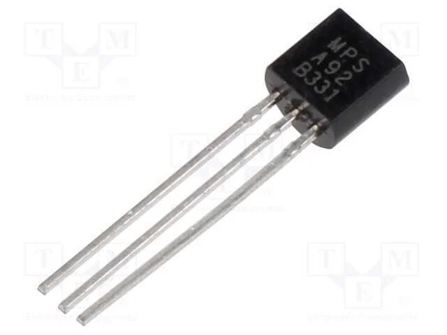 Transístor: Pnp, Bipolar, 300v, 0,5a, 625mw, To92