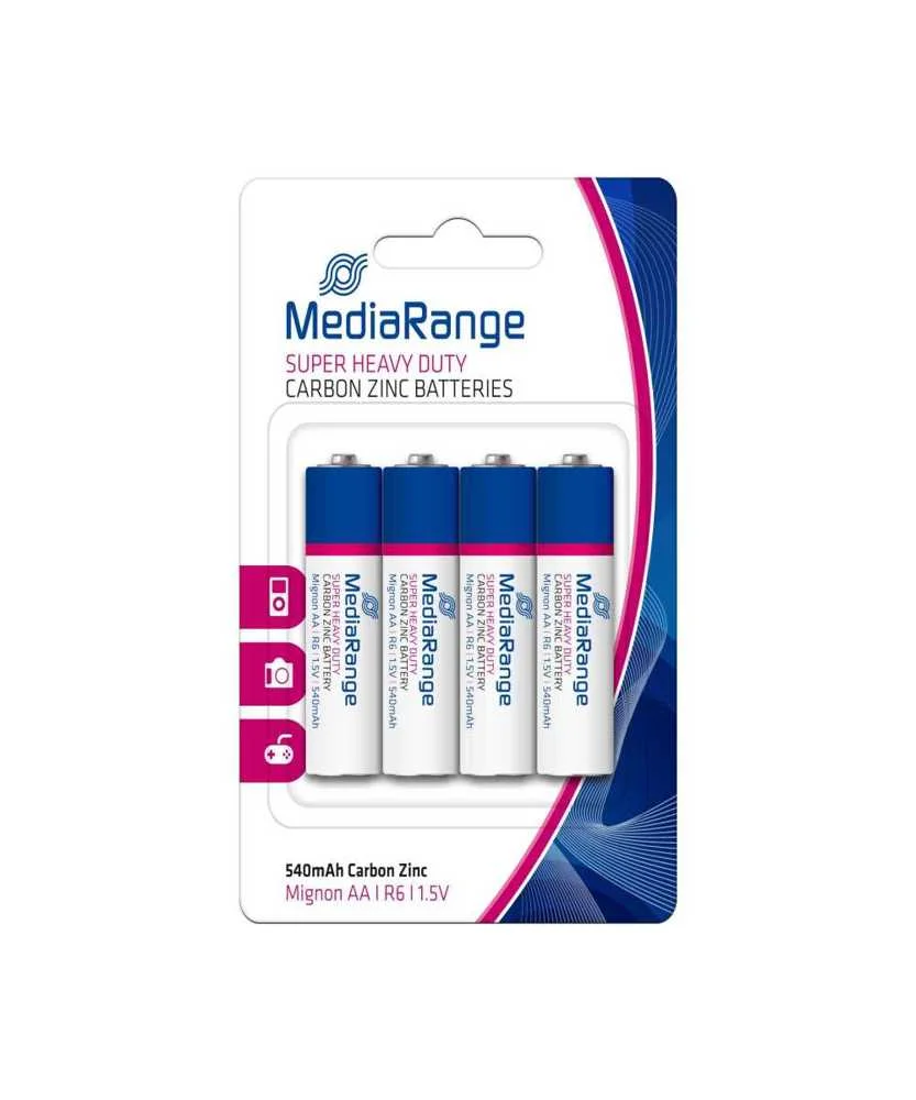 Mediarange Mrbat144 Pilha Bateria Descartável AA .