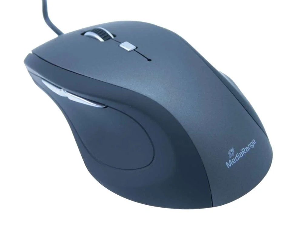 Mediarange Mros202 Rato Mão Direita Usb Type-A Ót.