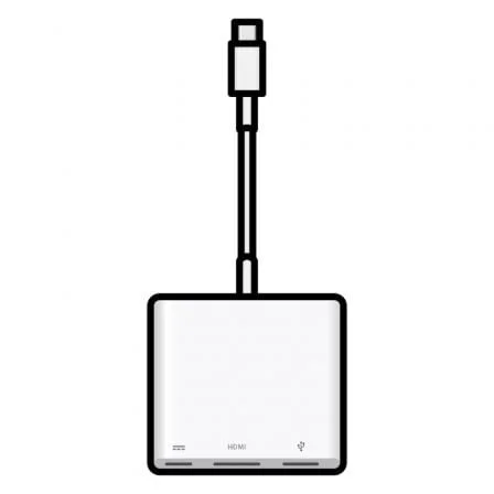 Adaptador Apple Usb-C-Digital-Av-Multiportas