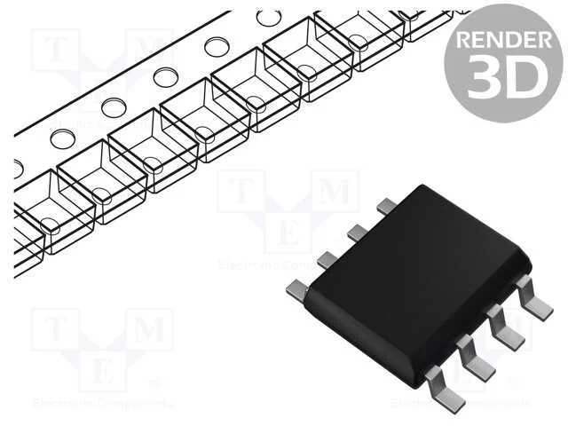 Ic: Memória Flash, 8mbflash, Spi, 1mx8bit, 108mhz.