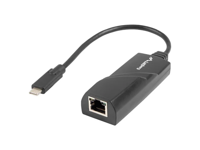 Adaptador Usb C para Rede Rj45 Lanberg Nc-1000-02