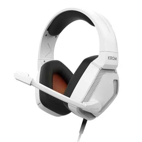 Auricular para Jogos Kopa Pro Branco. Estéreo/Pc/.