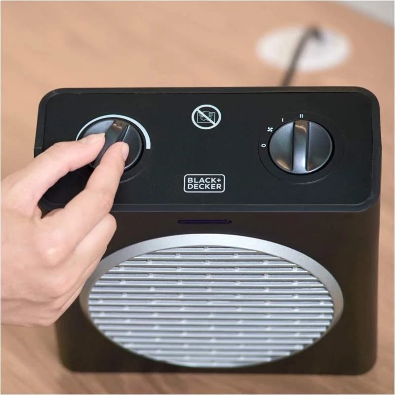 Termoventilador Blackdecker Bxsh-2003-E Cx.6