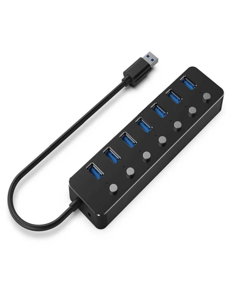 Hub Gembird 7 Portas Usb 3.1 (Gen 1)