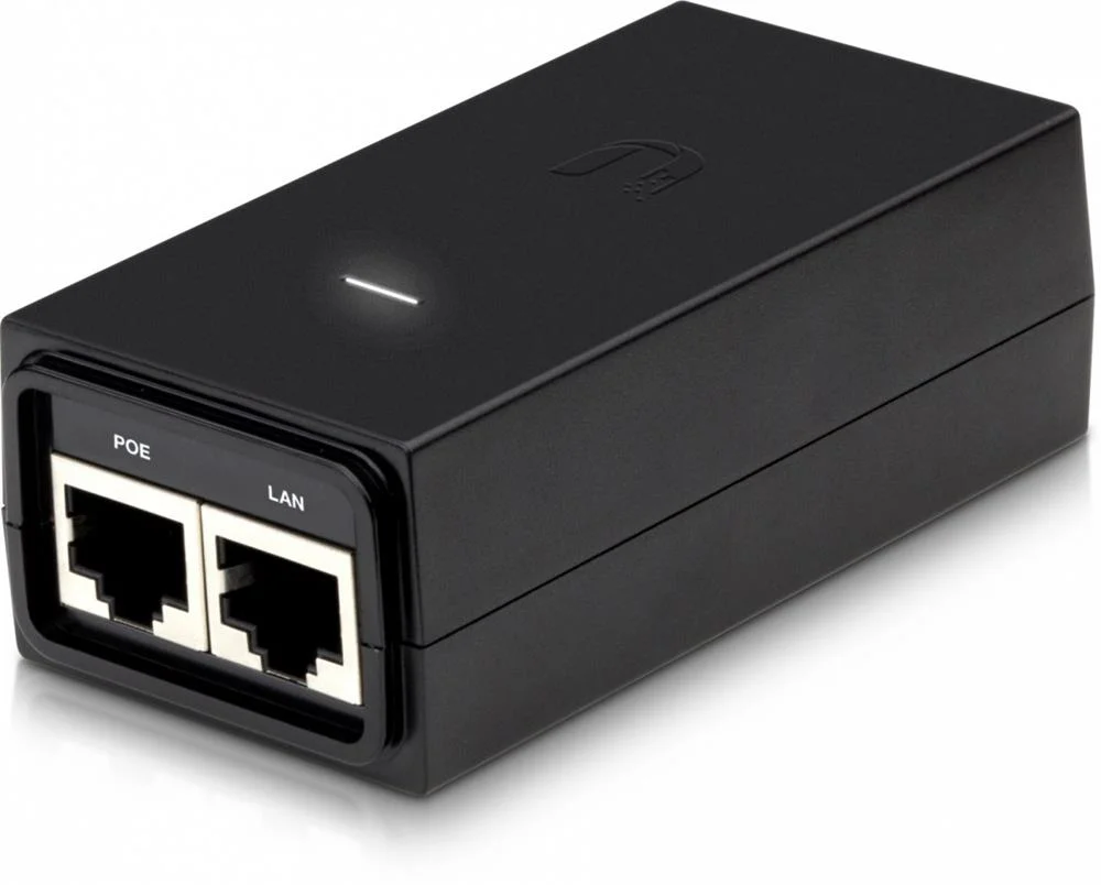 Injetor Poe Ubiquiti 24vdc 12w Gbit Preto