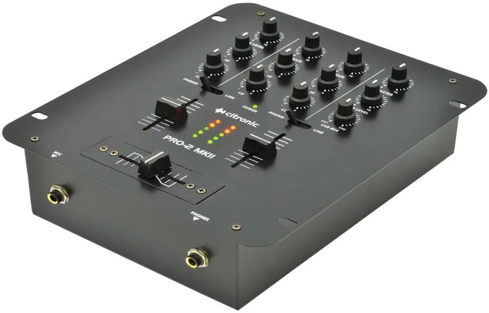 Mesa de Mistura Dj 2 Canais