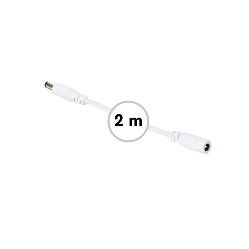 Cabo de Extensao Velleman Dc 2.1 X 5.5mm 2m