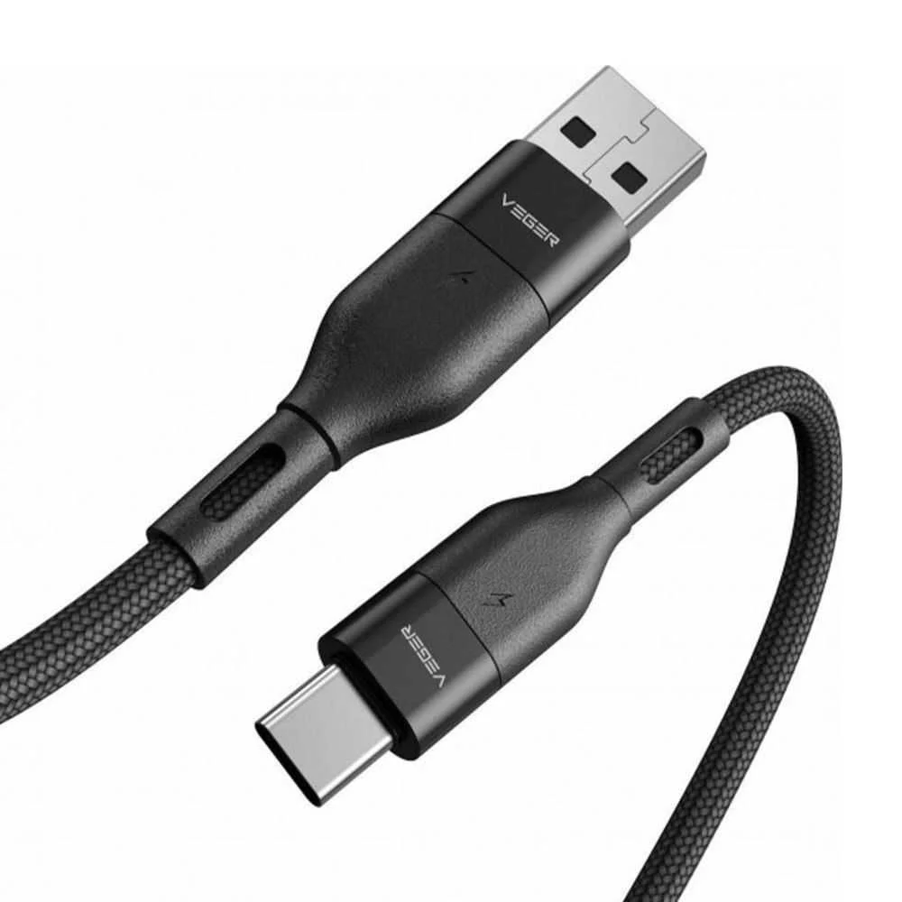 Cabo Usb-A Macho - Cabo Usb-C Macho 1,5 Mts Preto.
