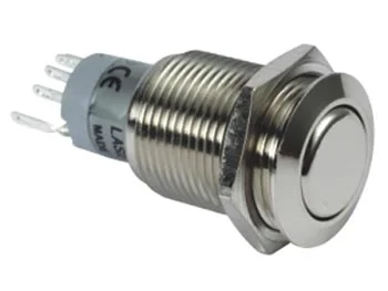 Interruptor Pulsador Metalico - 2no 2nc