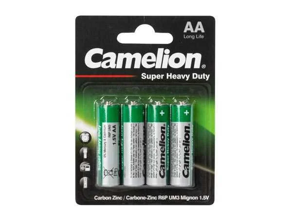 Pilhas Não Recarregaveis AA / Lr6 1,5v-960mah