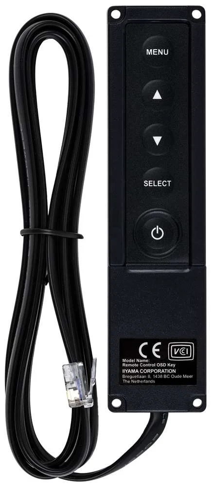 Iiyama Rc Touchv01 Comando com Fios Monitor Botõe.