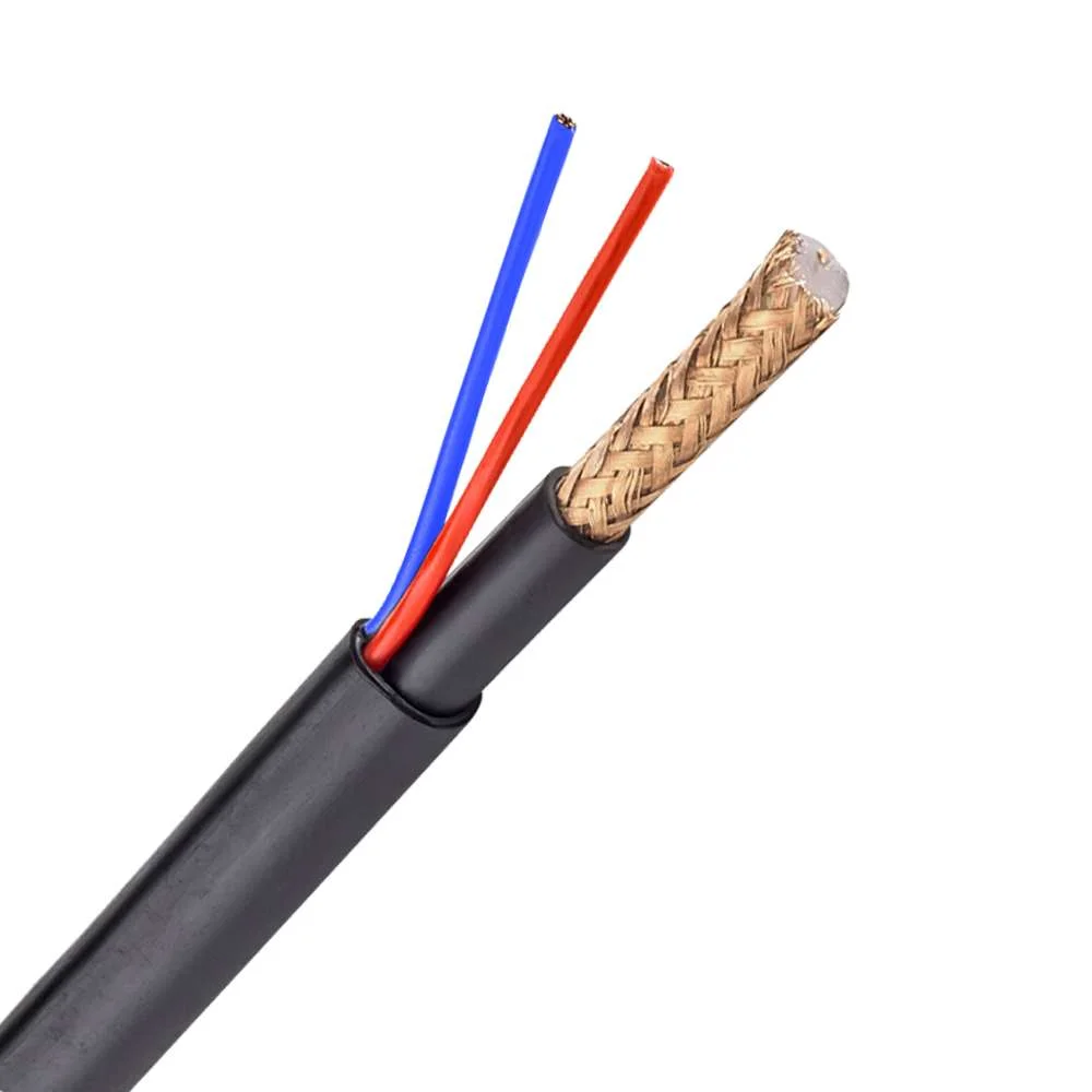 Cabo Combinado - Micro Rg59 + Alimentação - Bobin.